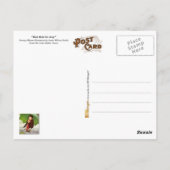 Carte Postale Pluie S'Éloigner (Dos)