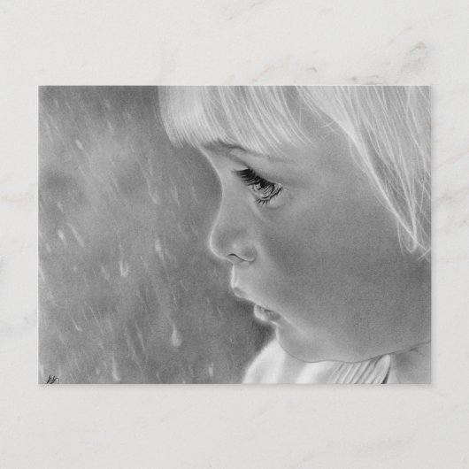 Carte postale Pluie s'en va (Devant)