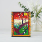 Carte Postale Plum à fleurs (après Hiroshige), Van Gogh (Debout devant)