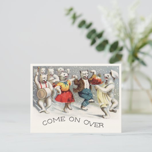 Carte Postale Plum Pudding Jig (Debout devant)