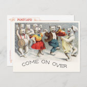 Carte Postale Plum Pudding Jig (Devant / Derrière)