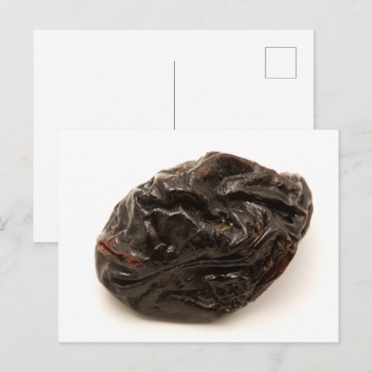 Carte Postale Plum séché (Devant / Derrière)