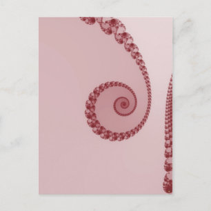 Carte postale Plum Simple Spirale