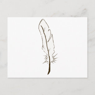 Carte Postale Plumes