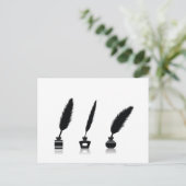 Carte Postale plumes (Debout devant)