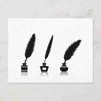 Carte Postale plumes