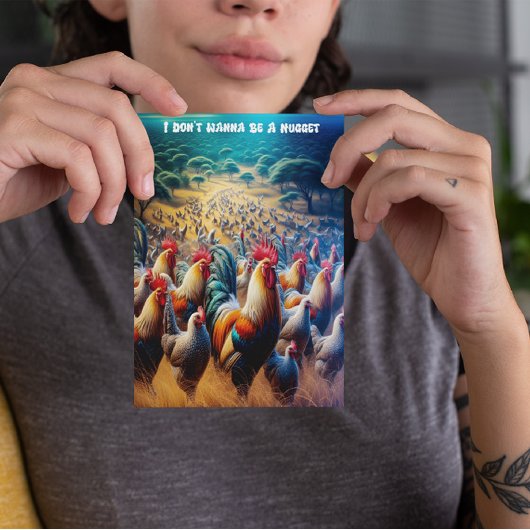 Carte Postale Plumes dans la brise