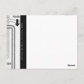 Carte Postale Plumpe (Dos)