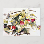 Carte Postale Plums, célèbre tableau de Charles Demuth, (Devant)
