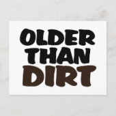 Carte Postale Plus âgé que la tête (Devant)