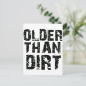 Carte Postale Plus ancien que la saleté (Debout devant)