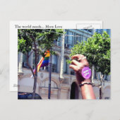Carte Postale Plus d'amour (Devant / Derrière)