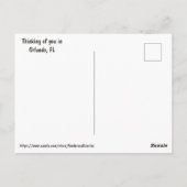 Carte Postale Plus de bananes (Dos)