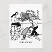 Carte Postale Plus De Données ! (Devant)