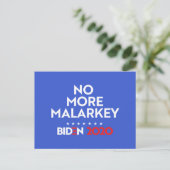 CARTE POSTALE PLUS DE MALARKEY (Debout devant)