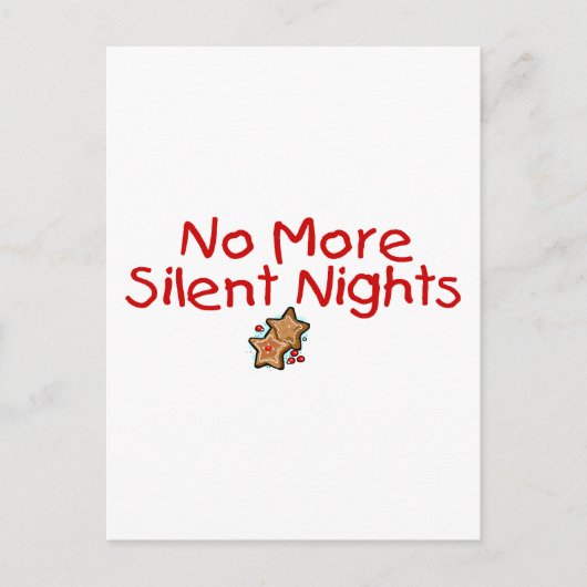 Carte Postale Plus De Nuits Silencieuses (Devant)