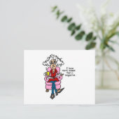 Carte Postale Plus de numéros qu'un Humour de magazine (Debout devant)