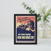 Carte Postale Plus d'obligations de guerre (Debout devant)