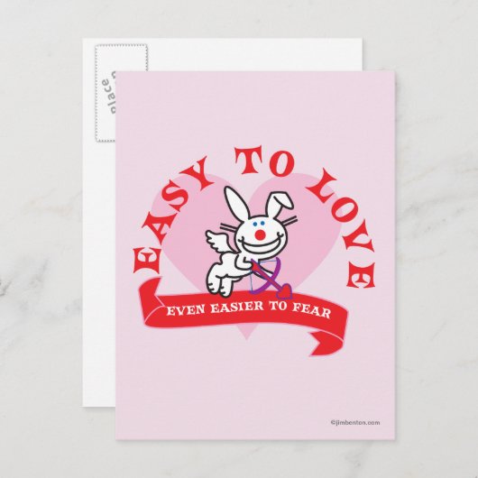 Carte Postale Plus Facile À Craindre (Devant / Derrière)