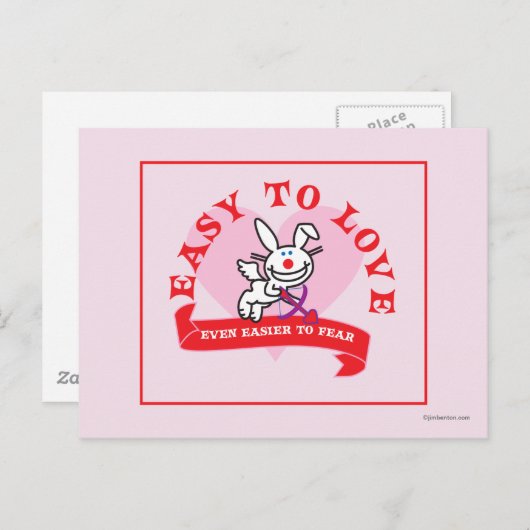 Carte Postale Plus Facile À Craindre (Devant / Derrière)