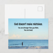 Carte Postale Plus fort que vous ne pensez (Devant / Derrière)