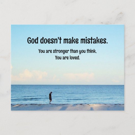 Carte Postale Plus fort que vous ne pensez (Devant)