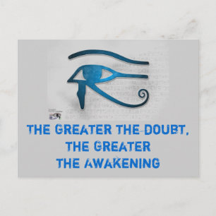 Carte postale plus grande éveil