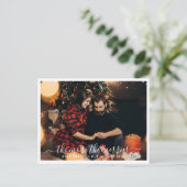 Carte Postale Plus Le Merrier | Photo Faire-part de grossesse (Debout devant)