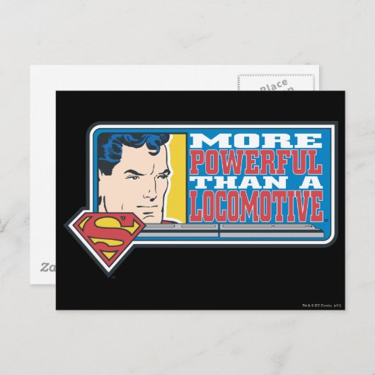 Carte Postale Plus puissant (Devant / Derrière)