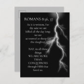 Carte Postale Plus que des conquérants, Écritures, Force (Devant / Derrière)