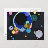 Carte Postale Plusieurs cercles (Devant / Derrière)