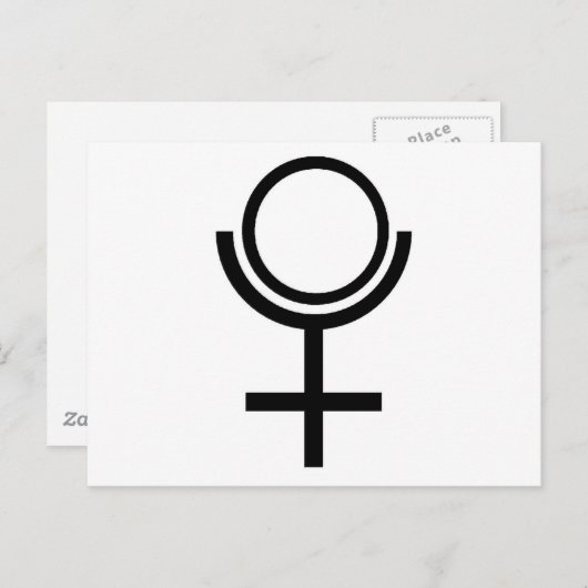 CARTE POSTALE PLUTO (Devant / Derrière)