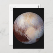 Carte Postale Pluto (Devant / Derrière)