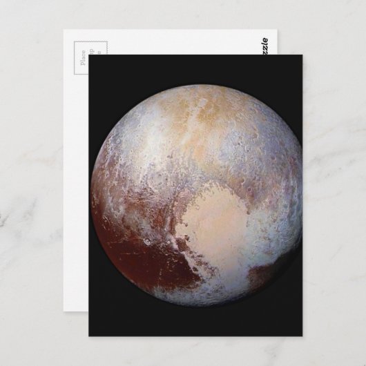 Carte Postale Pluto (Devant / Derrière)