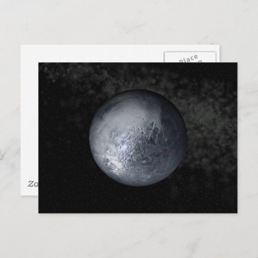 Carte Postale pluto (Devant / Derrière)