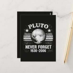 Carte Postale Pluton N'oublie Jamais