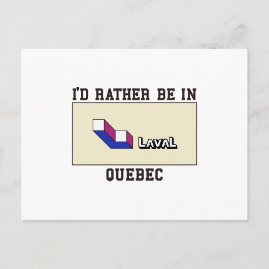 Carte Postale Plutôt À Laval (Devant)