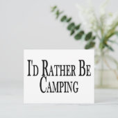 Carte Postale Plutôt Camping (Debout devant)