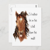 Carte Postale Plutôt être dans le décrochage que l'Humour de Che (Devant / Derrière)