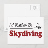 Carte Postale Plutôt que de faire de la surf (Devant / Derrière)