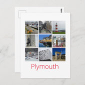 Carte Postale Plymouth (Devant / Derrière)