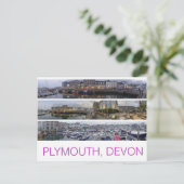 Carte Postale Plymouth (Debout devant)