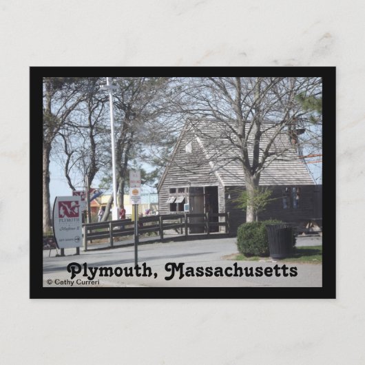 Carte Postale Plymouth, Massachusetts (Devant)