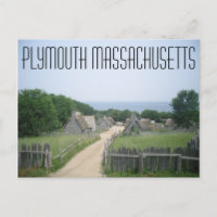 Carte postale Plymouth Massachusetts
