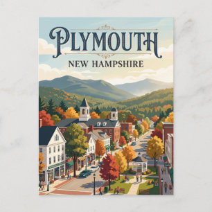Carte Postale Plymouth, New Hampshire