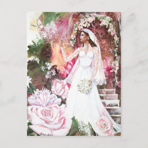 Carte Postale PMACarlson Kate la mariée princière