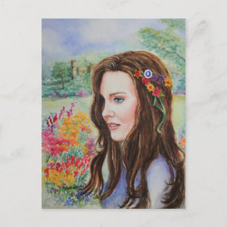 Carte postale PMACarlson Princess Kate Sapphire