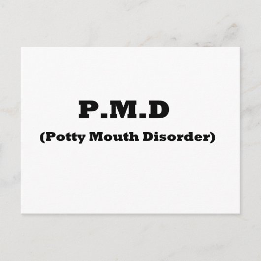 CARTE POSTALE PMD (Devant)