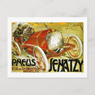 Carte Postale Pneus, Grand Prix Senatzy Bruxelles