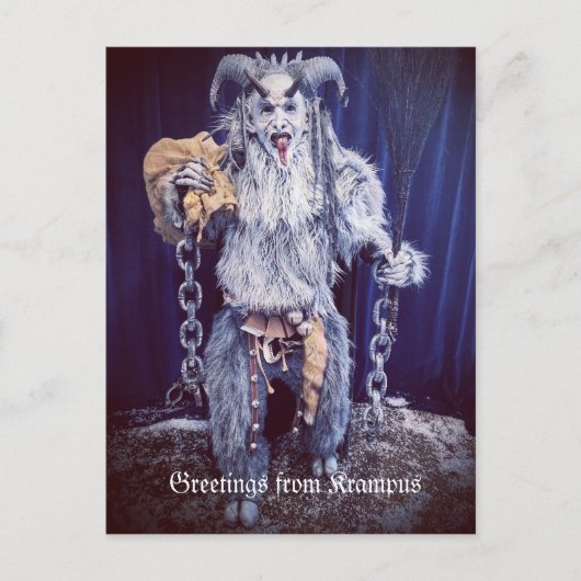 Carte postale PNW Krampus (Devant)